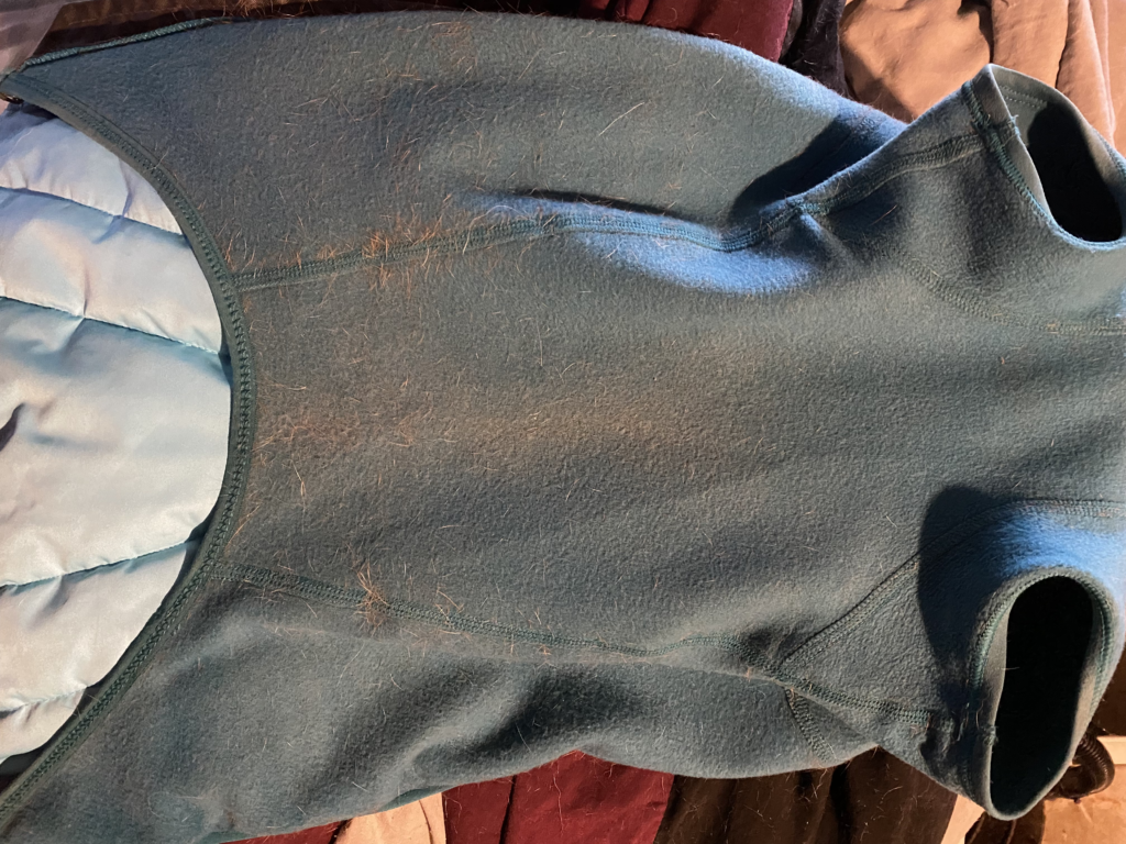 Ruffwear powder hound ready to be washed