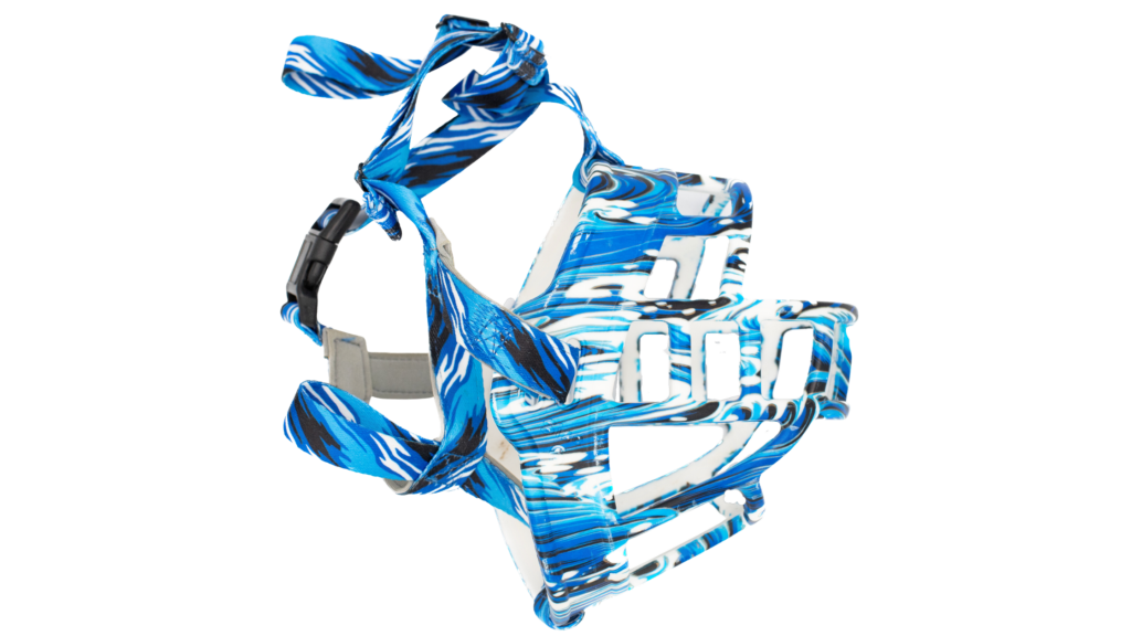 Barkless Silicone dog muzzle Background Removed