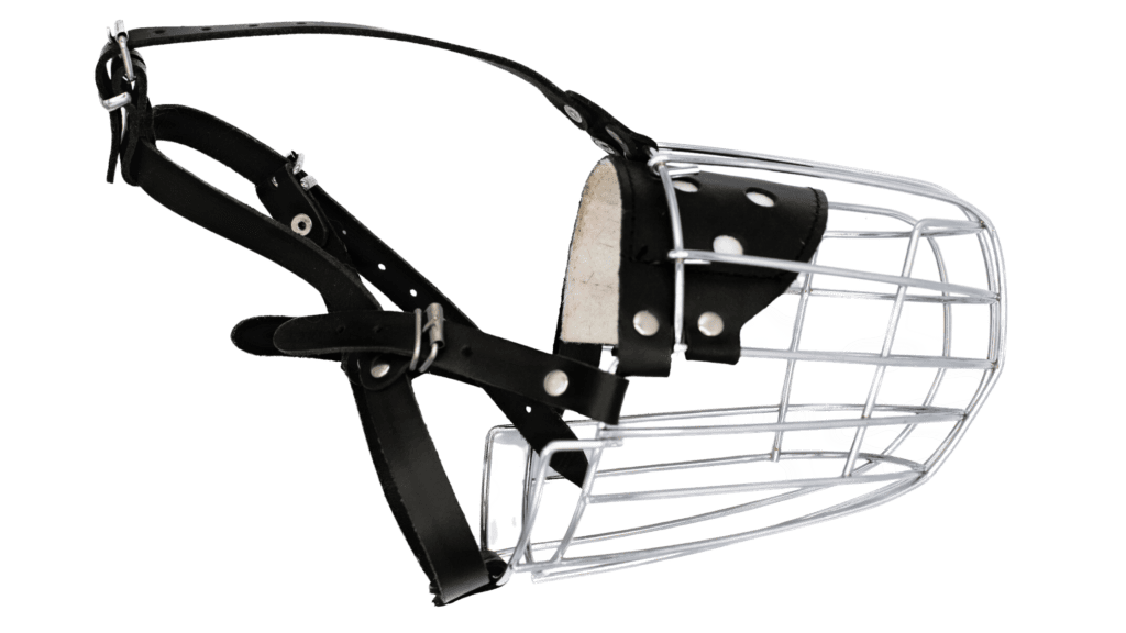 RAM Wire Basket Muzzle 3 Background Removed